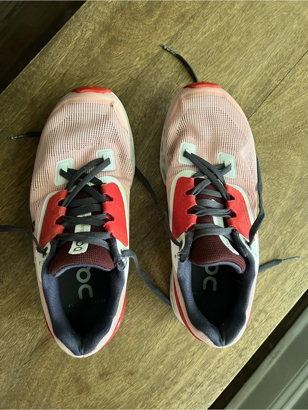 On Running Cloudstratus Rose (Pink Red) Women's Runners